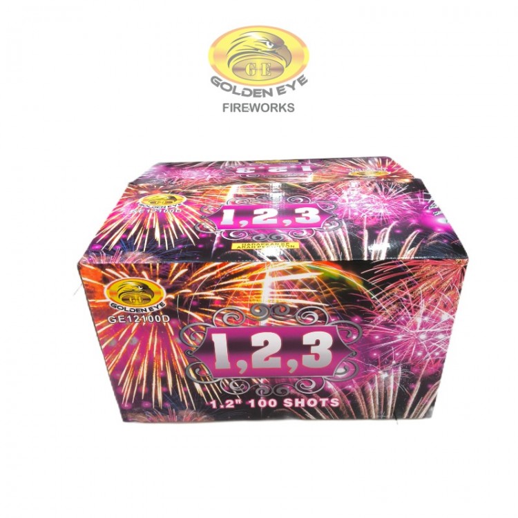 Kembang Api Godzilla Cake 1.8 inch 100 Shots - GE18100