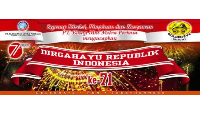 Dirgahayu Republik Indonesia ke 71