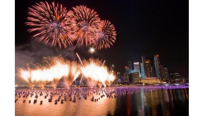 Foto Pesta Kembang Api Tahun Baru di Seluruh Penjuru Dunia