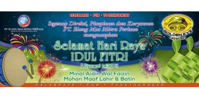 PT Elang Mas Mitra Perkasa Mengucapkan Selamat Hari Raya Idul Fitri 1 Syawal 1438 H