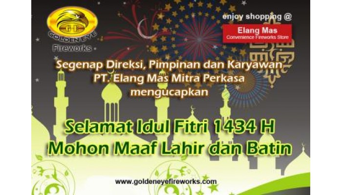 Selamat Hari Raya Idul Fitri 1434 H