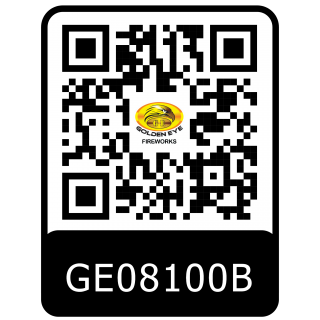 Kembang Api Greatwall Cakes 0.8 inch 100 shoot - GE08100B