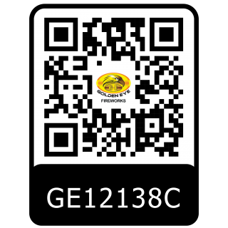 Kembang Api Glitter Cakes 1.2 inch 138 Shots - GE12138C