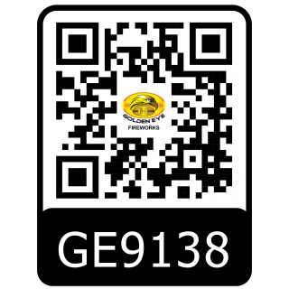 Kembang Api Cakes Fire Rhythm 138 shoot  - GE9138 ( Mix 0.8 , 1 , 1.2 inch )