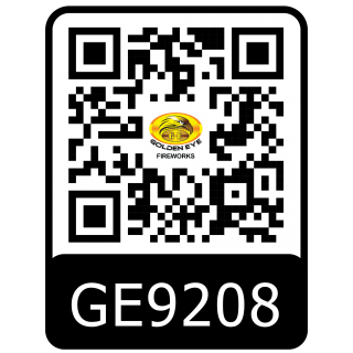 Kembang Api Cakes Storm Shadow 208 shoot - GE9208 ( Mix 0.8 , 1 Inch )