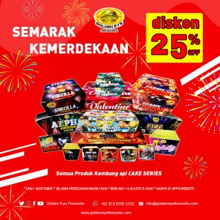 Semarak Kemerdekaan 25% OFF