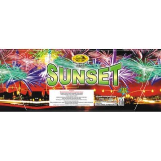 Kembang Api Sunset Cake 1.2 Inch 120 Shots - GE510